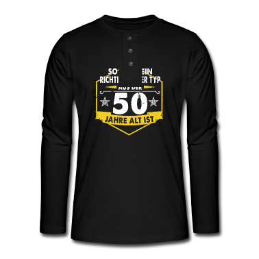 Geburtstag Geschenk Mann Langarmshirt - 50.Geburtstag Mann Männer 50 Jahre Geschenk