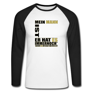 Geburtstag Geschenk Mann Langarmshirt - Geburtstag - Mein Mann ist