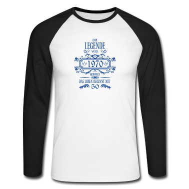 Geburtstag Geschenk Mann Langarmshirt - 50 Geburtstag Männer und Frauen Vintage