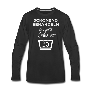 Geburtstag Geschenk Mann Langarmshirt - 30. Geburtstag Geschenkidee Männer Geburtstag 30