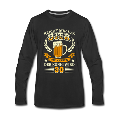 Geburtstag Geschenk Mann Langarmshirt - 30. Geburtstag Mann Männer Geschenkidee