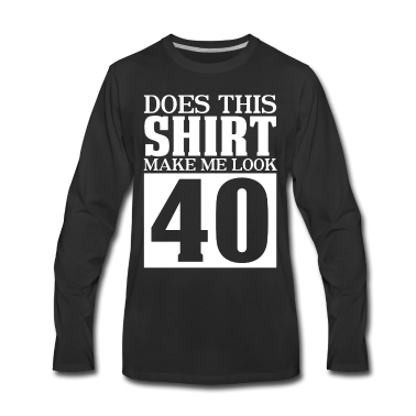 Geburtstag Geschenk Mann Langarmshirt - 40.Geburtstag 40.Geburtstag Mann 40 jahre