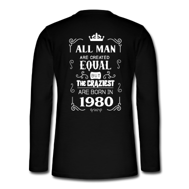 Geburtstag Geschenk Mann Langarmshirt - 40 Geburtstag Geschenkidee für Männer