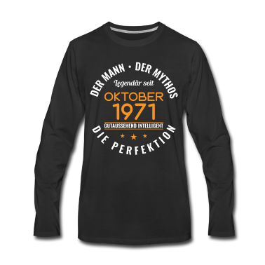 Geburtstag Geschenk Mann Langarmshirt - 50 Geburtstag Mann Männer Geburtstagsgeschenk