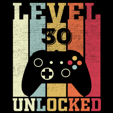 Motiv Herren 30. Geburtstag Mann 30 Jahre Level 30 Männe