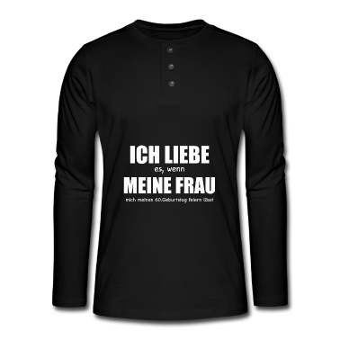 Geburtstag Geschenk Mann Langarmshirt - 60.Geburtstag Mann 60 Jahre Geschenk