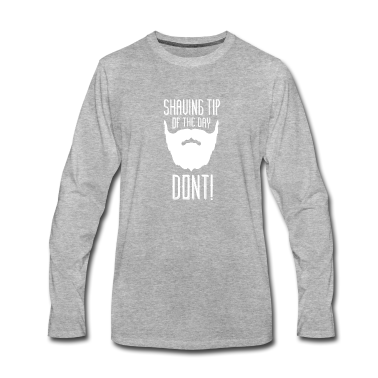 Geburtstag Geschenk Mann Langarmshirt - Bart Totenkopf Vater Geschenk Geburtstag Mann