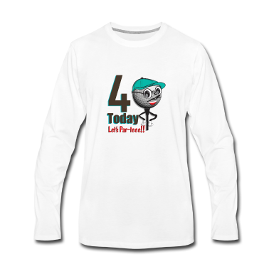 Geburtstag Geschenk Mann Langarmshirt - 40. Geburtstag Mann vierzig Party Geburtstagsfeier