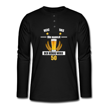 Geburtstag Geschenk Mann Langarmshirt - 50. Geburtstag Mann Geschenkidee Tshirt