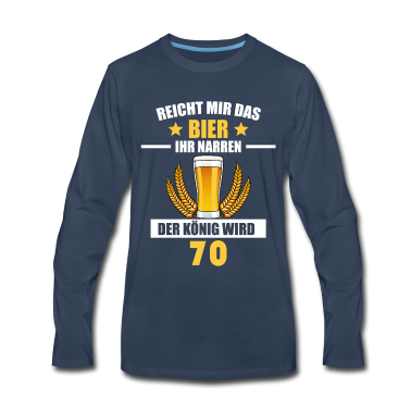 Geburtstag Geschenk Mann Langarmshirt - 70. Geburtstag Mann Geschenkidee Tshirt