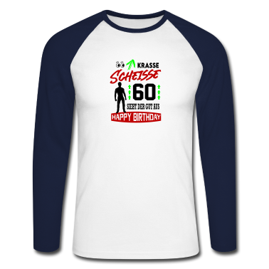 Geburtstag Geschenk Mann Langarmshirt - Sprüche Geburtstag Mann Gut aussehen 60