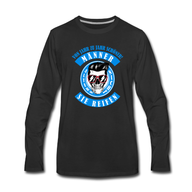 Geburtstag Geschenk Mann Langarmshirt - Runder Männer Geburtstag Geschenk für den Mann