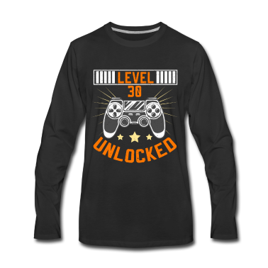 Geburtstag Geschenk Mann Langarmshirt - 30.Geburtstag 30 Jahre 30.Geburtstag Mann Dreizig