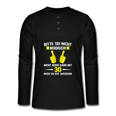 Geburtstag Geschenk Mann Langarmshirt - 30. Geburtstag Mann 30 Jahre Geburtstagfeier
