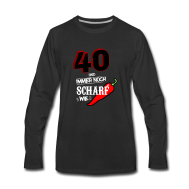 Geburtstag Geschenk Mann Langarmshirt - Tshirt 40 Geburtstag Männer Geschenk 40 Jahre