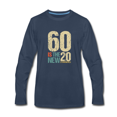 Geburtstag Geschenk Mann Langarmshirt - 60. Geburtstag Männer Frauen Runder Geburtstag