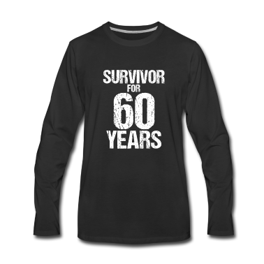 Geburtstag Geschenk Mann Langarmshirt - 60. Geburtstag Männer Frauen Runder Geburtstag