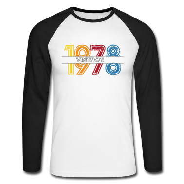 Geburtstag Geschenk Mann Langarmshirt - 1978 Vintage Geburtstag Männer Frauen