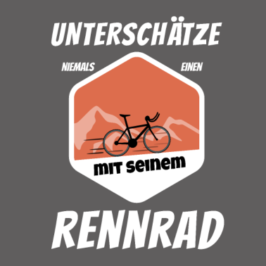 Motiv Geburtstag Mann Rennrad Fahrrad Spruch