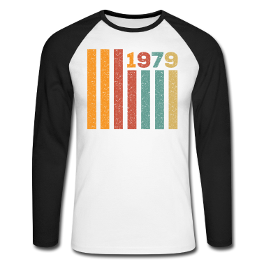 Geburtstag Geschenk Mann Langarmshirt - 1979 Vintage Geburtstag Männer Frauen