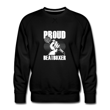Geburtstag Geschenk Mann Pullover - Stolzer Beatboxer Mikrofon Rap Hiphop DJ Geschenk