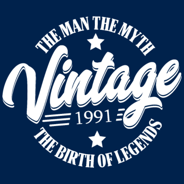 Motiv Jahrgang 1991 Geburtstag Männer Mann Mythos