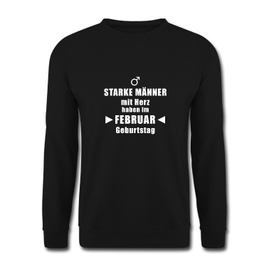 Geburtstag Geschenk Mann Pullover - Februar Geburtstag Mann