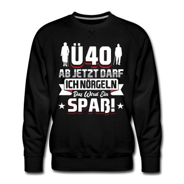 Geburtstag Geschenk Mann Pullover - 40 Geburtstag Mann