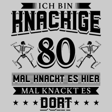 Motiv 80 Geburtstag Mann