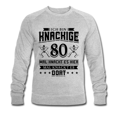 Geburtstag Geschenk Mann Pullover - 80 Geburtstag Mann