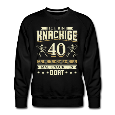 Geburtstag Geschenk Mann Pullover - 40 Geburtstag Mann