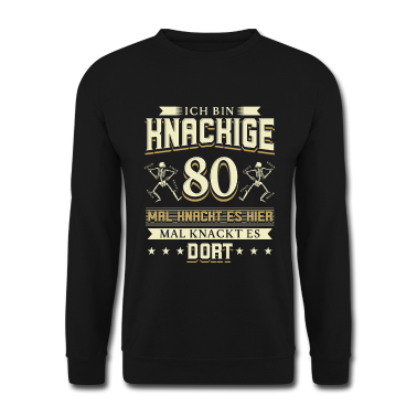 Geburtstag Geschenk Mann Pullover - 80 Geburtstag Mann