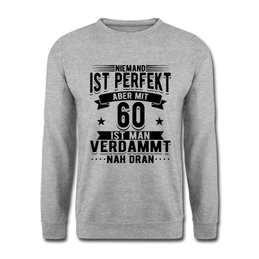 Geburtstag Geschenk Mann Pullover - 60 Geburtstag Mann