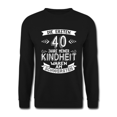 Geburtstag Geschenk Mann Pullover - 40 Geburtstag Mann