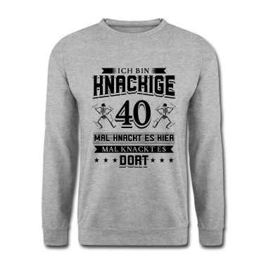 Geburtstag Geschenk Mann Pullover - 40 Geburtstag Mann
