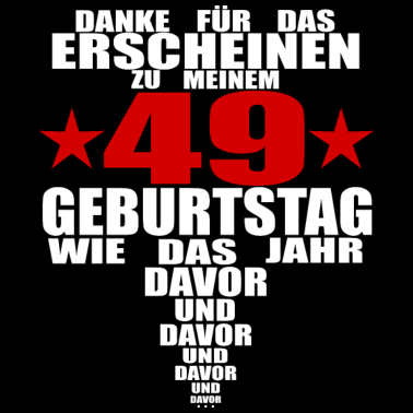 Motiv Geburtstag Mann 49
