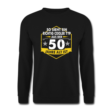 Geburtstag Geschenk Mann Pullover - 50.Geburtstag Mann Männer 50 Jahre Geschenk
