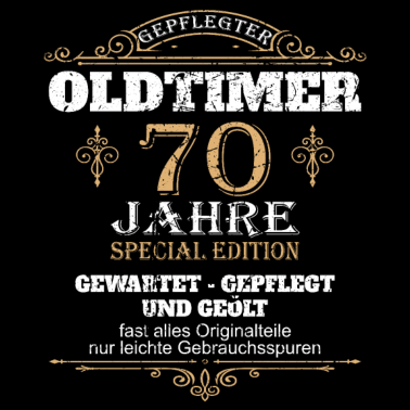 Motiv 70. Geburtstag Mann Männer Geschenk 70 Jahre