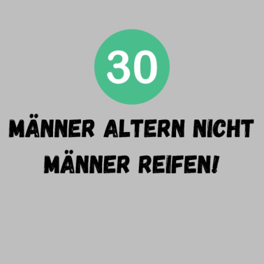 Motiv 30 Geburtstag Mann