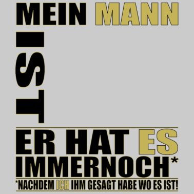 Motiv Geburtstag - Mein Mann ist