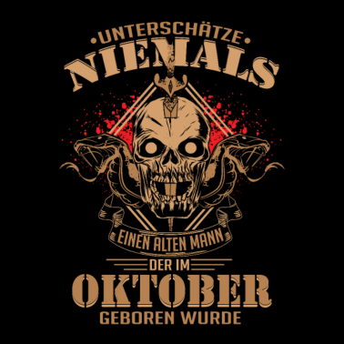 Motiv oktober Geburtstag Männer Biker Geschenkideen