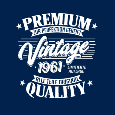 Motiv Jahrgang 1961 Geburtstag Männer und Frauen