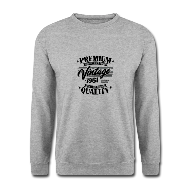 Geburtstag Geschenk Mann Pullover - Jahrgang 1961 Geburtstag Männer und Frauen