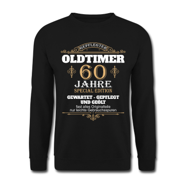 Geburtstag Geschenk Mann Pullover - 60 Geburtstag Mann 60 Jahre 60er Geschenk Männer