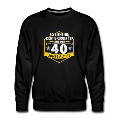 Geburtstag Geschenk Mann Pullover - 40.Geburtstag Mann Männer 40 Jahre Geschenk