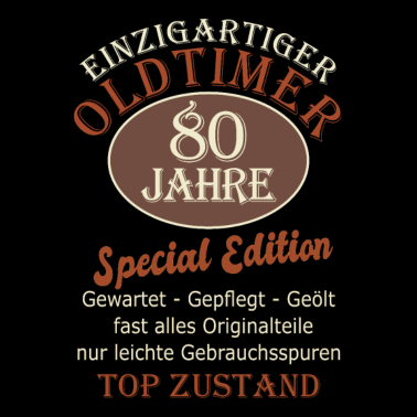 Motiv 80 Geburtstag Mann Herren Geschenk 80 Jahre Männer