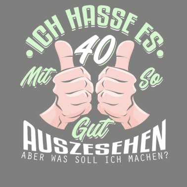 Motiv 40. Geburtstag Mann