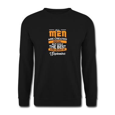 Geburtstag Geschenk Mann Pullover - Geschenk Man - Männer - Vater Geburtstag September