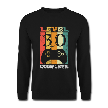 Geburtstag Geschenk Mann Pullover - 30. Geburtstag Mann 30 Jahre Level 30 Männer 1991
