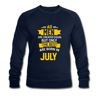 Geburtstag Geschenk Mann Pullover - Juli, July, Geburtstag, Männer